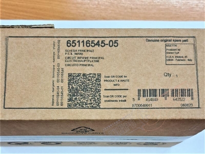 Основная плата 65116545-05 газового котла Ariston