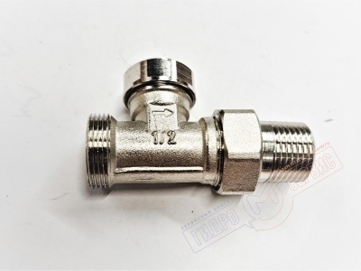 Клапан прямой стопорный с балансировочной подстройкой 1/2"xM24x19 FIV Клапан прямой стопорный с балансировочной подстройкой 1/2"xM24x19 FIV