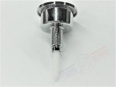 Кнопка хром тип Optima S механизма двойного слива унитаза VILLEROY  