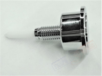 Кнопка хром тип Optima S механизма двойного слива унитаза VILLEROY  