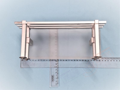 Полка 30*12*9см с поручнями для душевой кабины E020 Aqualux