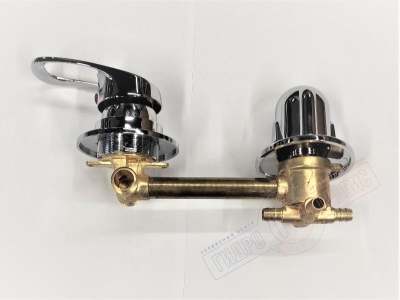 Смеситель Z=145mm с 4х позиционным переключателем водяных функций душевой кабины Аквалюкс Смеситель Z=145mm с 4х позиционным переключателем водяных функций душевой кабины Аквалюкс