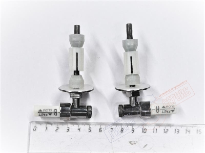 Микролифт Хром с креплением для крышки унитаза LUPI CERNIERE1