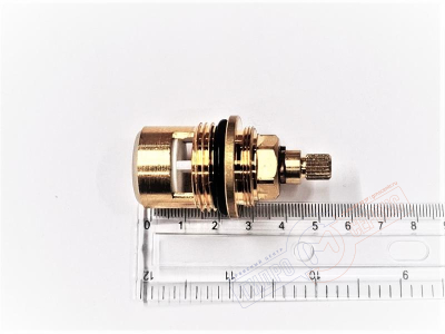 Кран-букса 3\4" керамическая 180гр. регулировки расхода смесителя HI-FI GESSI