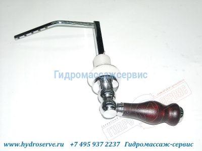 Механизм слива бачка унитаза с ручкой, нижний подвод воды