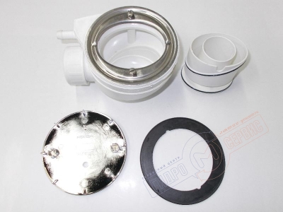 TEUCO E01 Сифон D=90mm для поддона душевой кабины с турецкой баней