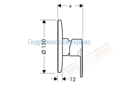 Смеситель для душа Hansgrohe Talis E2 31636000