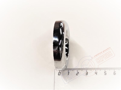 Накладка 53мм хром форсунки гидромассажа душевой кабины Aqualux