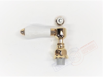 Ручка 678GB Золото кран-буксы смесителя NICOLAZZI PETIT MONT BLANC