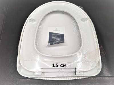 ARRIBA Сиденье белый альпин/хром унитаза Villeroy&Boch