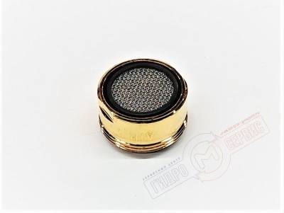 Аэратор M24*1 золото для смесителя Medea
