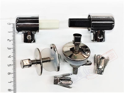 WASHPOINT Шарниры плавного опускания с креплениями крышки / сидения унитаза IDEAL Standard