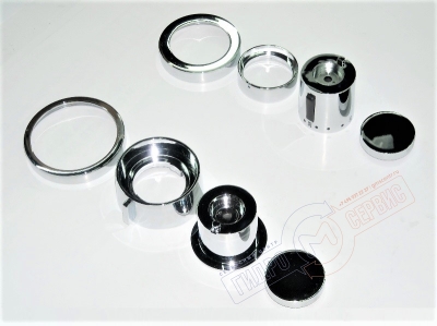 Набор ручек термостатического Хром смесителя JACUZZI душевой кабины