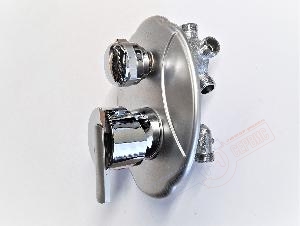 Cмеситель Z=7см с 5-ти позиционным переключателем функций для душевой кабины APOLLO TS49W 