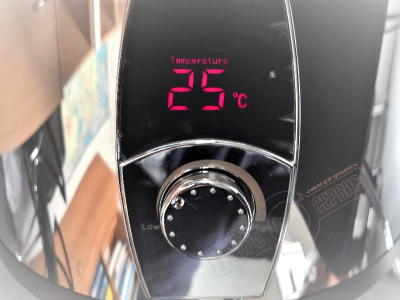 Водонагреватель электрический эмалировнный SANTARINI COSMO ROUND Steel 30 ЛИТРОВ серебристый RZL30V 