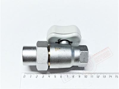 Газовый шаровый кран ВР 3/4" с разьемным соединением (американкой) DN20, 9298 Vaillant