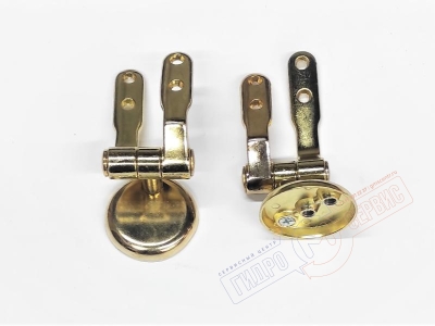 Крепления сиденья для унитаза Lineatre, золото