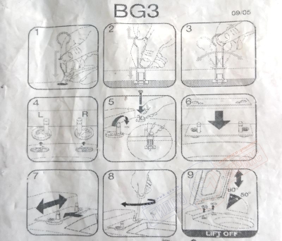 Villeroy & Boch Крепление BG3 для сиденья \ крышки унитаза, BELLEVUE