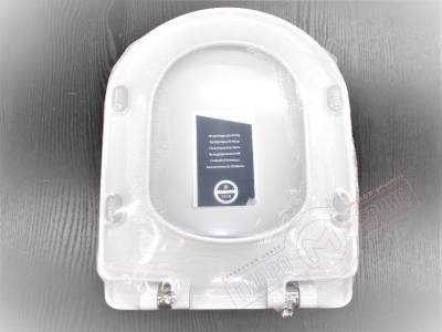 LOGIC Сидение с крышкой унитаза GUSTAVSBERG  с механизмом плавного опускания  в сборе  с креплениями