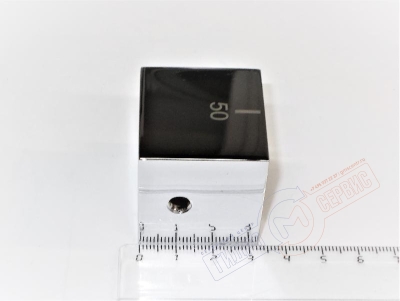 Ручка Хром термостатического смесителя Gessi RETTANGOLO