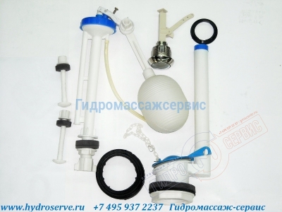 Механизм слива бачка унитаза с нижней подводкой 1\2, универсальный