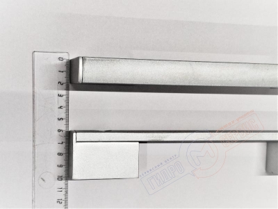 Ручка хром 250мм двери душевой кабины APOLLO A-0883