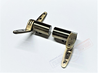 Петли-Крепления Бронза крышки-сидения с микролифтом унитаза GLOBO