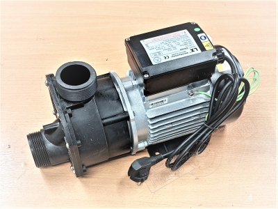 Электро помпа LX EA350 220-240V, 0.75K, PH1 wгидромассажа для ванны с пневмовключением, в сборе с фланцами 48mm и блок-ки сухого хода  Appollo-Aqalux для ремонта ванн джакузи