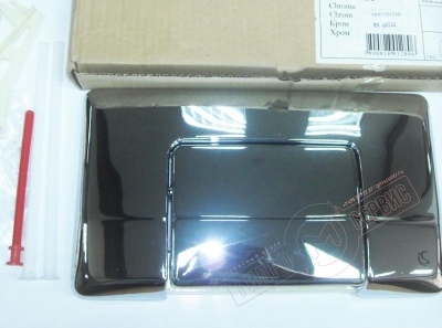 Кнопка слива для инсталляции, Идеал Стандард, хром, для подвесного унитаза