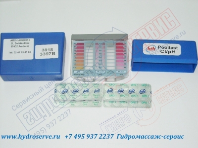 Тестер воды (хлор/pH) набор, A590270H1
