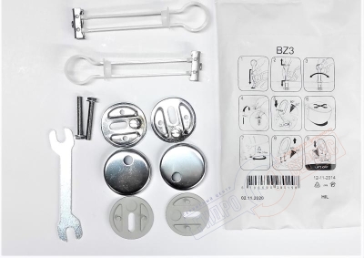 LIFETIME Крепление BZ3 для сидения унитаза Villeroy & Boch с плавным опусканием