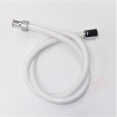 Гибкий шланг G1/2 x1/2 L=1.0m белый массажера душевой кабины Teuco