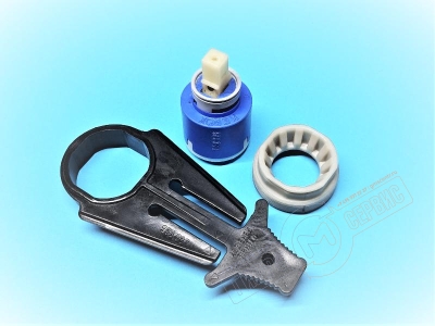 Картридж 35мм смесителя всборе с ключом и гайкой