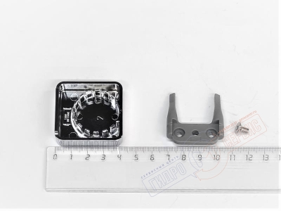 DESIGN ELEGANCE Декоротивная накладка верхнего ролика двери, хром HUPPE