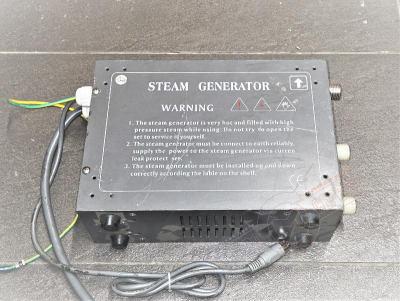 Парогенератор 3,0 kW душевой кабины с турецкой баней HUBER HX813-4 \ Aqualux (уценка)