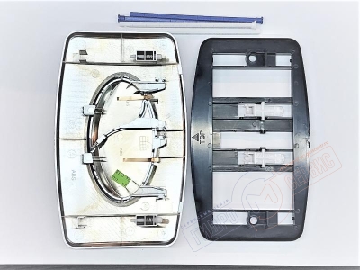 Кнопка OLI ORIENT матовый хром смыва на инсталляцию GIADA