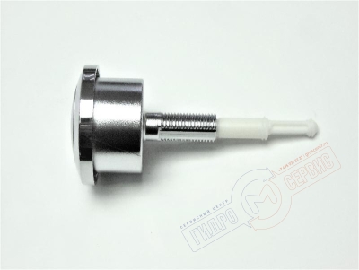 Кнопка Хром тип 280 клапана механизма слива Duo VILLEROY & BOCH унитаза