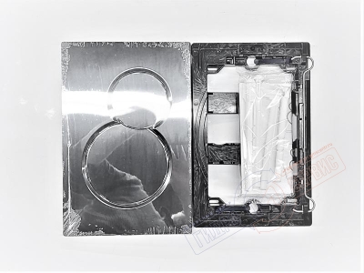 SIGMA01 Кнопка слива инсталяции унитаза, двойной слив, GEBERIT