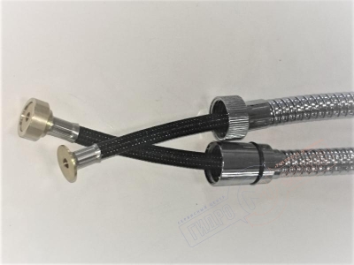 Шланг G1/2х1/2 лейки для душа, хром MIGLIORE