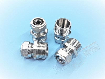 Соединение 16*3/4" НР для металлопластиковой трубы 16*2,0мм PROFIT GH