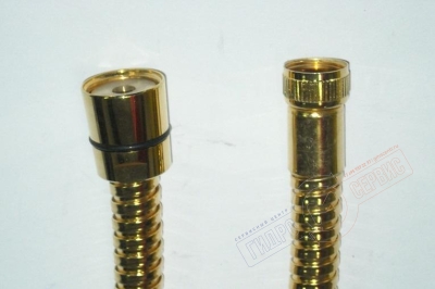 Шланг G3/8 х 1/2 L=2m Золото лейки для душа MIGLIORE