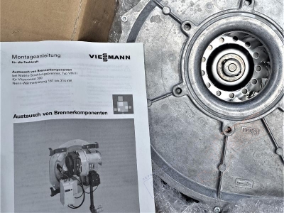 7824655 Вентилятор 225-314 квт котла Viessmann Vitocrossal - нзкз