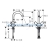 Смеситель для раковины Hansgrohe Logis 71222000 с донным клапаном