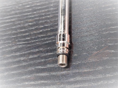 10mm x M8x1,  Трубка L=450mm жесткой подводки воды смесителя Hansgrohe / Axor