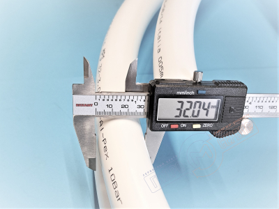 Труба 32*3.0 металлопластиковая - 5 м\п, PEX-AL-PEX MRS GH