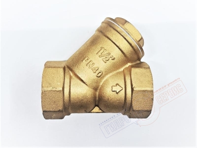 Фильтр DN40 косой сетчатый 1-1/2 ВР-ВР GENERAL HYDRAULIC