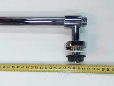 Душевая штанга L=595мм D=22mm с подводом воды кабины Albatros