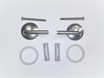 CENTURY  Крепление хром крышки-сидения унитаза Villeroy & Boch