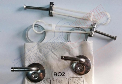 VILLEROY PURE STONE Крепление сидения-крышки унитаза