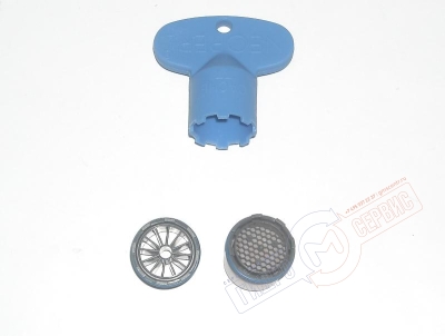 Скрытый аэратор M16,5x1 смесителя Ideal Standard с ключом, комплект 2шт